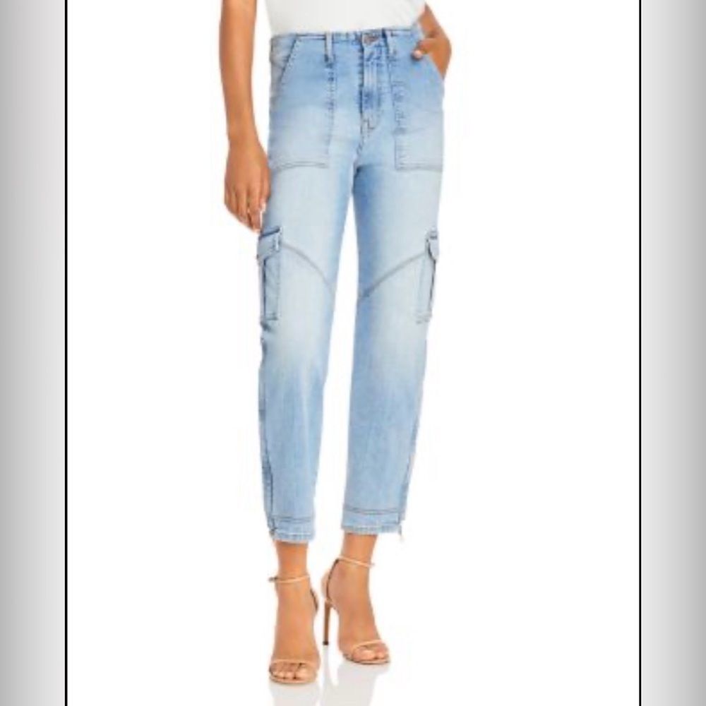 Jonathan Simkhai Payton Cargo Jeans Size 24
